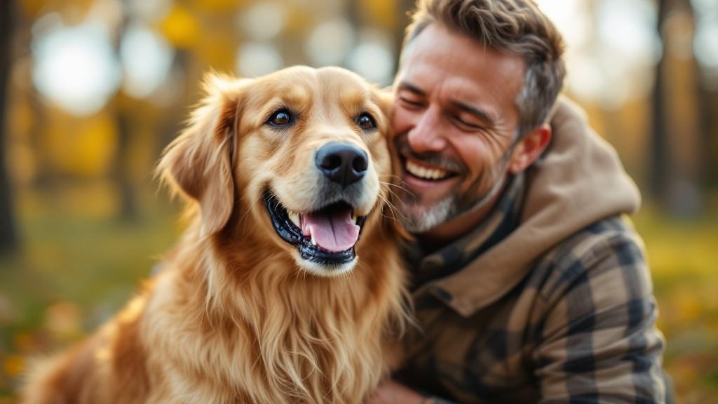 An older dog in the senior dog care field guide